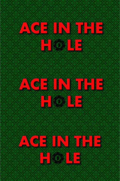Ace In The Hole 2025 official movie poster