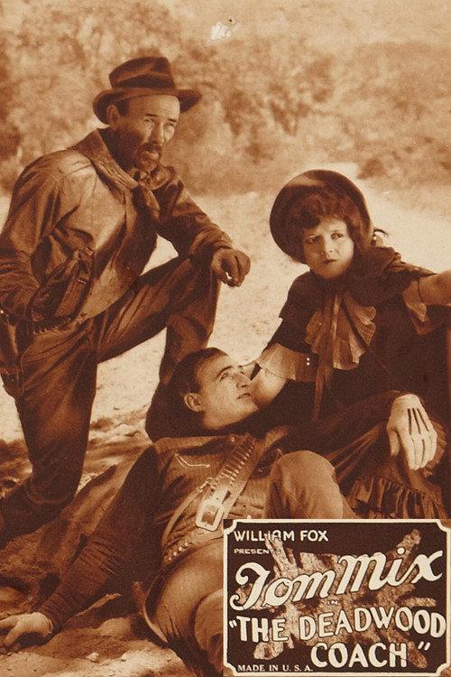The Deadwood Coach 1924 official movie poster