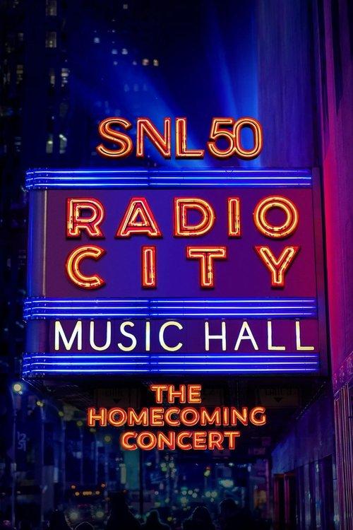 SNL50: The Homecoming Concert 2025 official movie poster