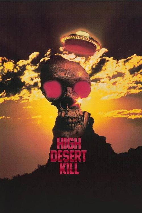 High Desert Kill 1989 official movie poster