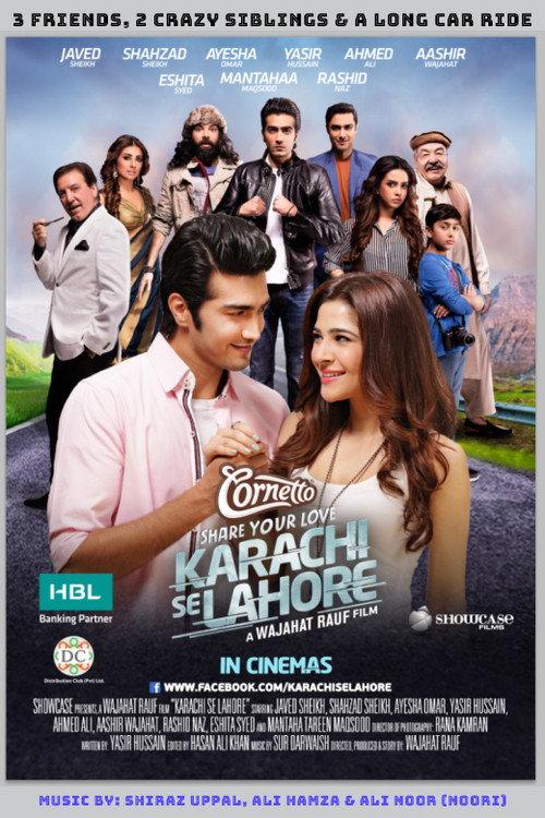 Karachi Se Lahore 2015 official movie poster