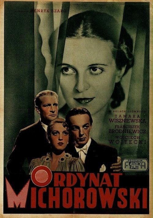 Ordynat Michorowski 1937 official movie poster
