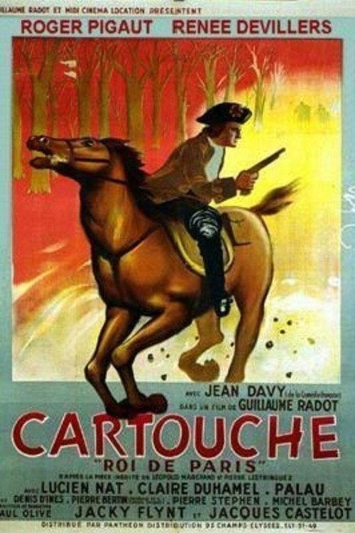 Cartouche, King of Paris 1950 official movie poster