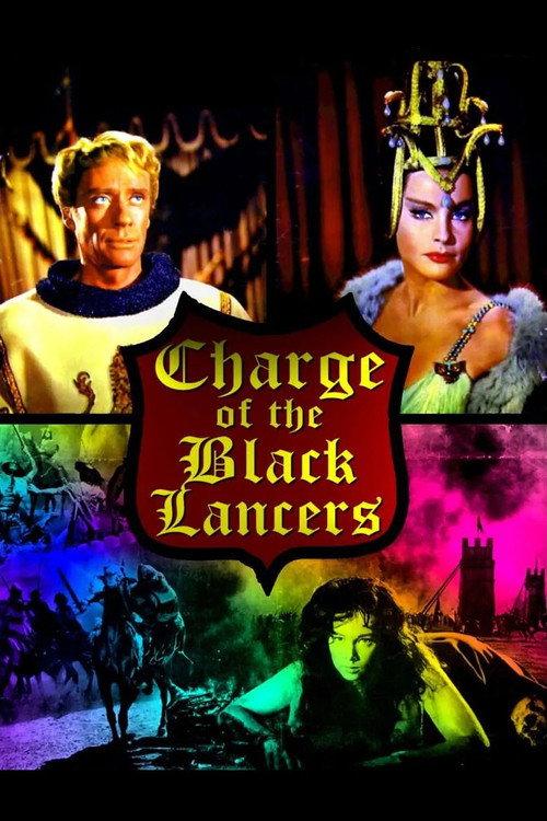 Charge of the Black Lancers 1962 official movie poster