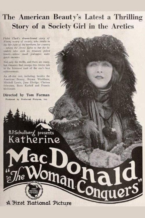 The Woman Conquers 1922 official movie poster