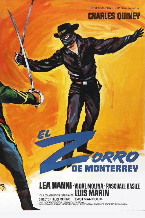 Zorro the Invincible 1971 official movie poster
