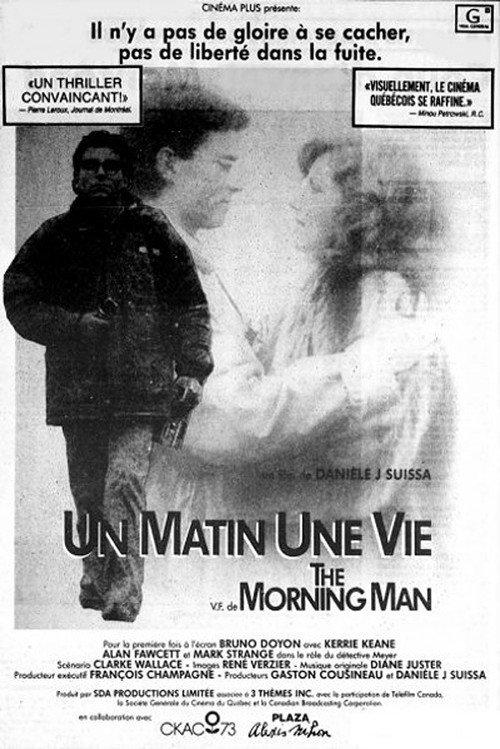 The Morning Man 1989 official movie poster