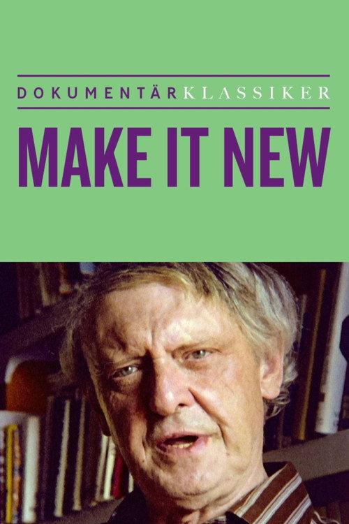 Make It New - a portrait of Anthony Burgess 1984 official movie poster
