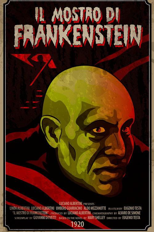Il Mostro di Frankenstein 1920 official movie poster