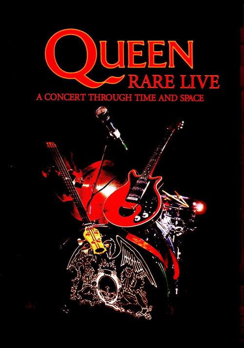 Queen : Rare Live – A Concert Through Time and Space 1989 official movie poster
