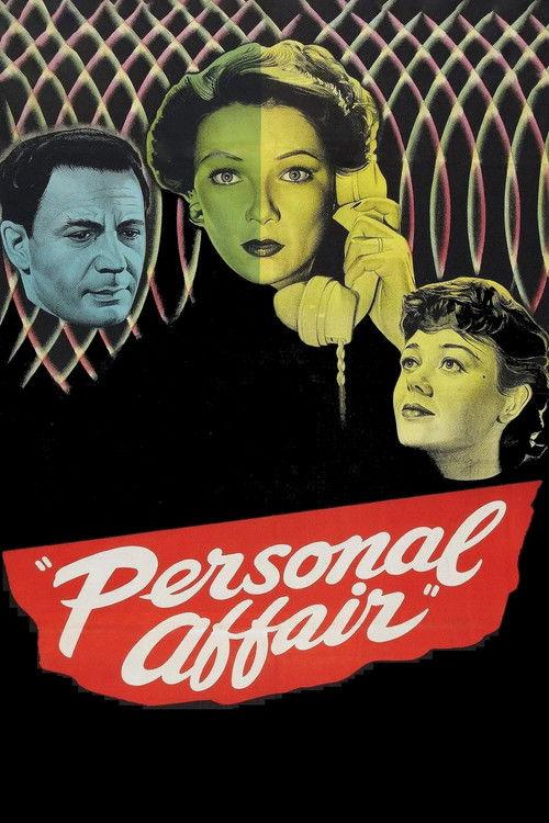 Personal Affair 1953 official movie poster