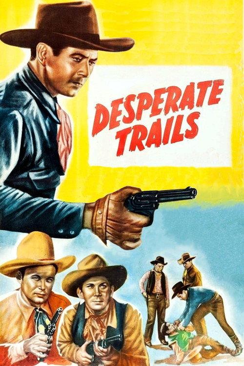 Desperate Trails 1939 official movie poster