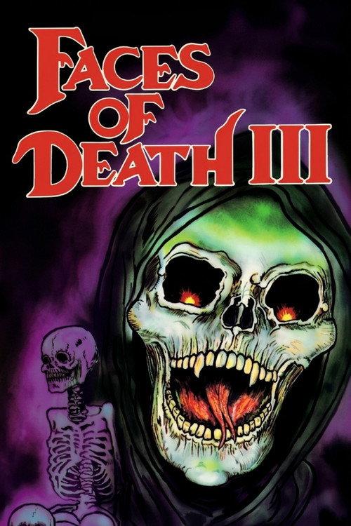 Faces of Death III 1985 official movie poster