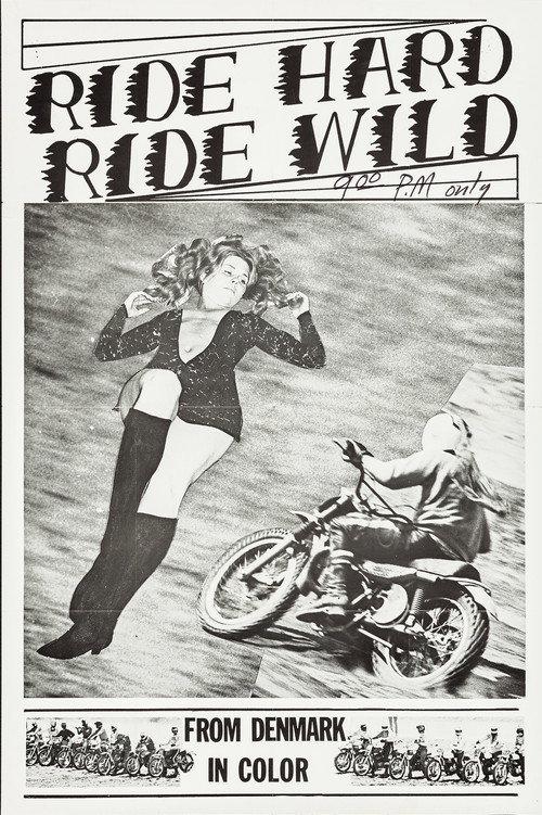Ride Hard, Ride Wild 1970 official movie poster