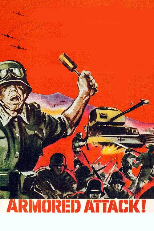 Armored Attack! 1957 official movie poster
