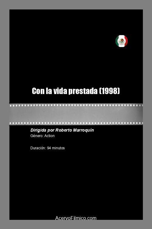 Con la vida prestada 1998 official movie poster