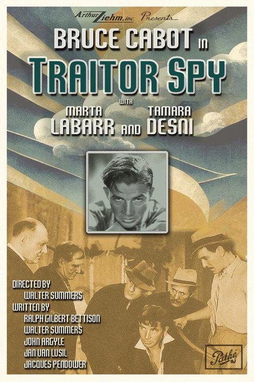 Traitor Spy 1939 official movie poster