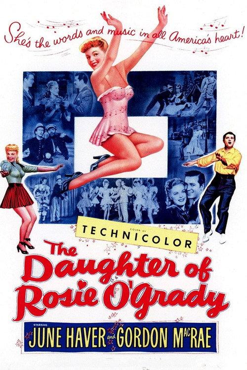 The Daughter of Rosie O'Grady 1950 official movie poster