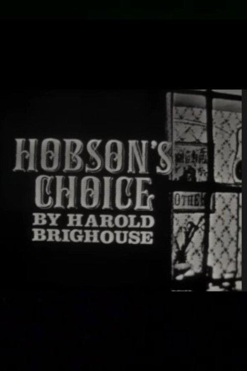 Hobson's Choice 1962 official movie poster