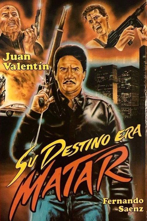 Su destino era matar 1988 official movie poster