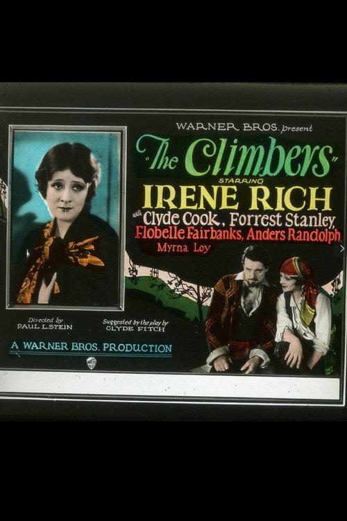 The Climbers 1927 official movie poster
