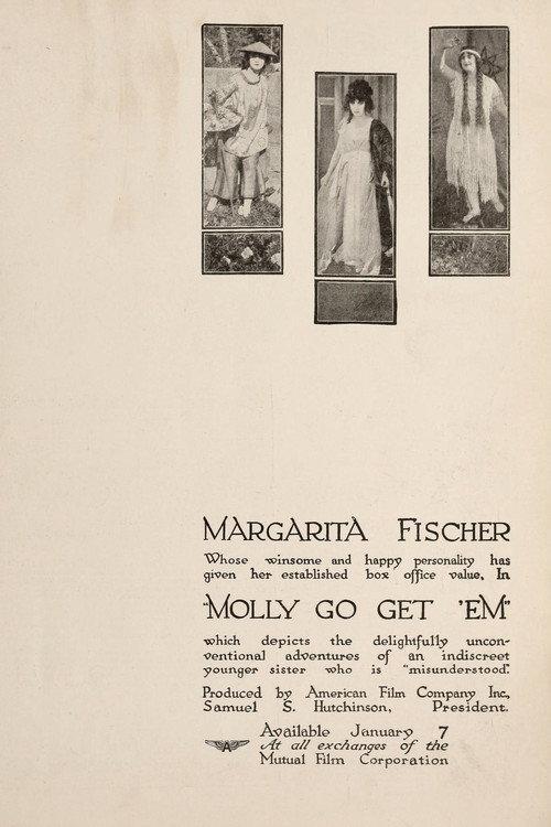 Molly Go Get 'Em 1917 official movie poster