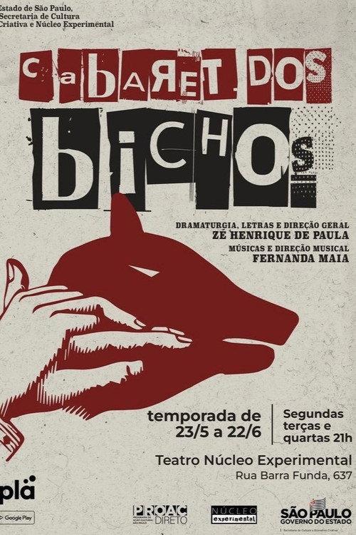 Cabaret dos Bichos 2021 official movie poster