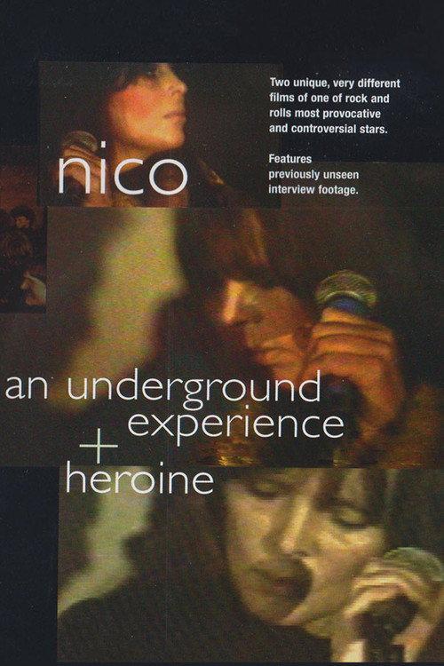 Nico: An Underground Experience + Heroine 1982 official movie poster