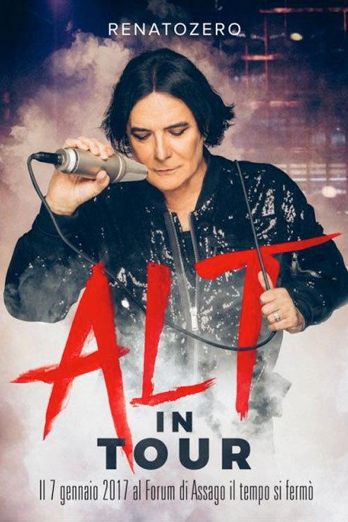 Renato Zero - Alt in Tour 2018 official movie poster