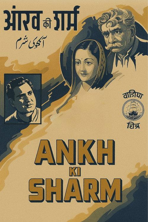 Aankh Ki Sharm 1943 official movie poster