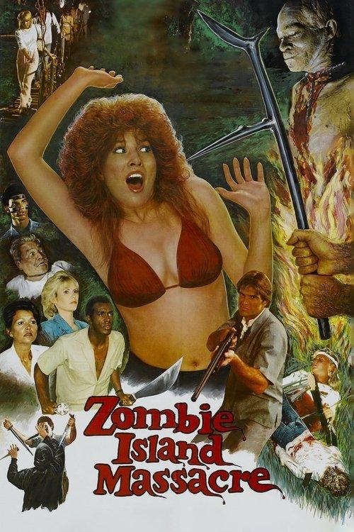 Zombie Island Massacre 1984 official movie poster