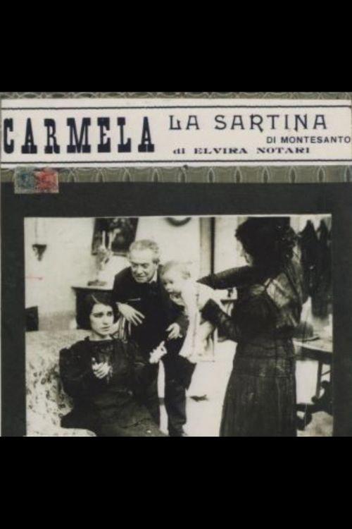 Carmela the Dressmaker of Montesanto 1916 official movie poster