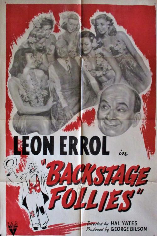 Backstage Follies 1948 official movie poster
