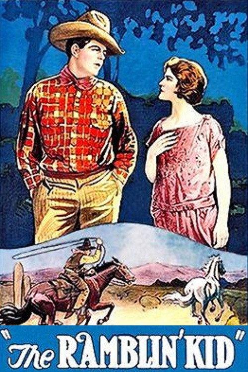 The Ramblin' Kid 1923 official movie poster