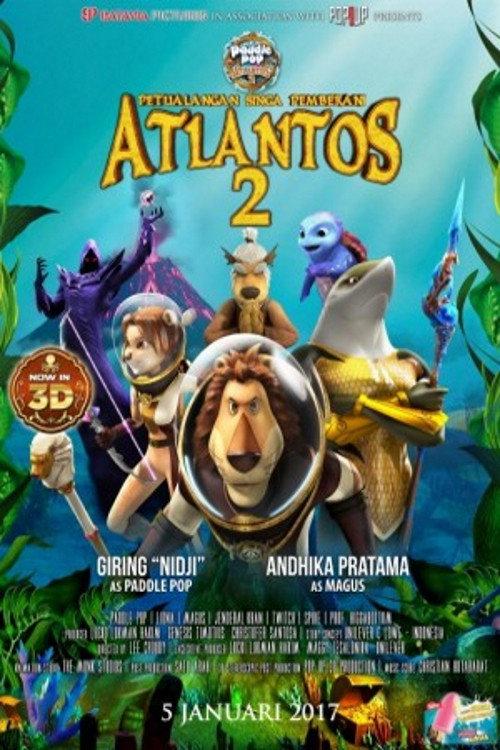 Petualangan Singa Pemberani Atlantos 2 2016 official movie poster