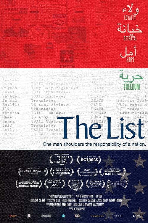 The List 2012 official movie poster