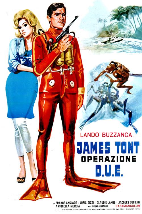 James Tont Operation T.W.O. 1966 official movie poster