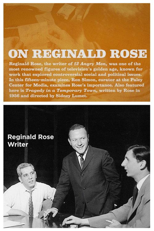 On Reginald Rose 2011 official movie poster