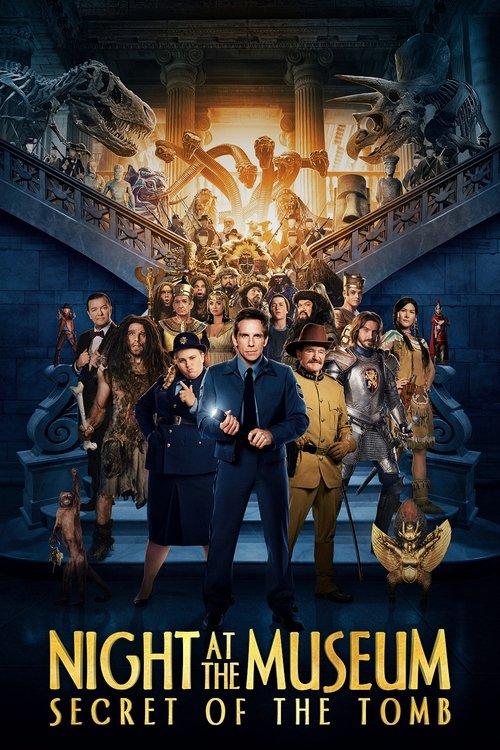 Night at the Museum: Secret of the Tomb 2014 official movie poster