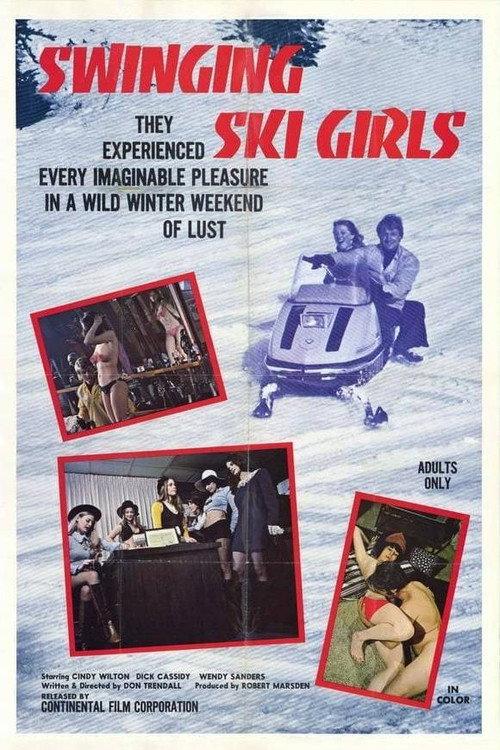 Swinging Ski Girls 1975 official movie poster