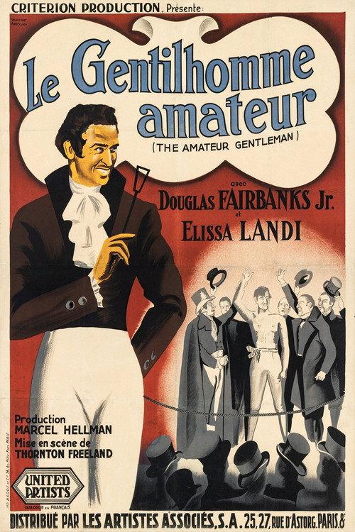 The Amateur Gentleman 1936 official movie poster
