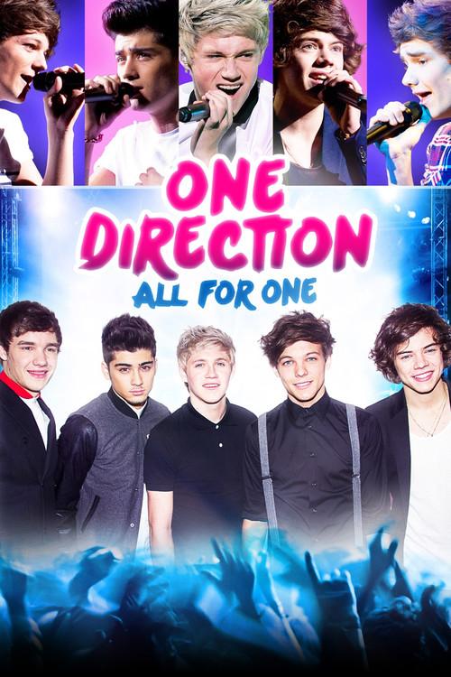 One Direction: All for One 2012 official movie poster