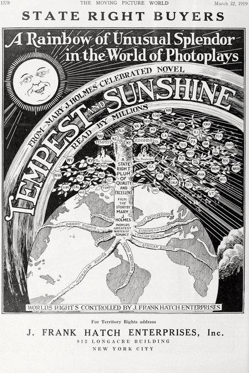 Tempest and Sunshine 1916 official movie poster