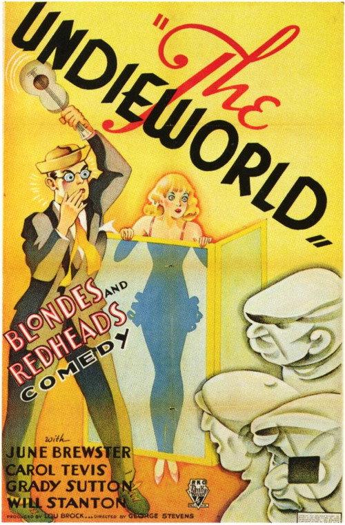 The Undie-World 1934 official movie poster