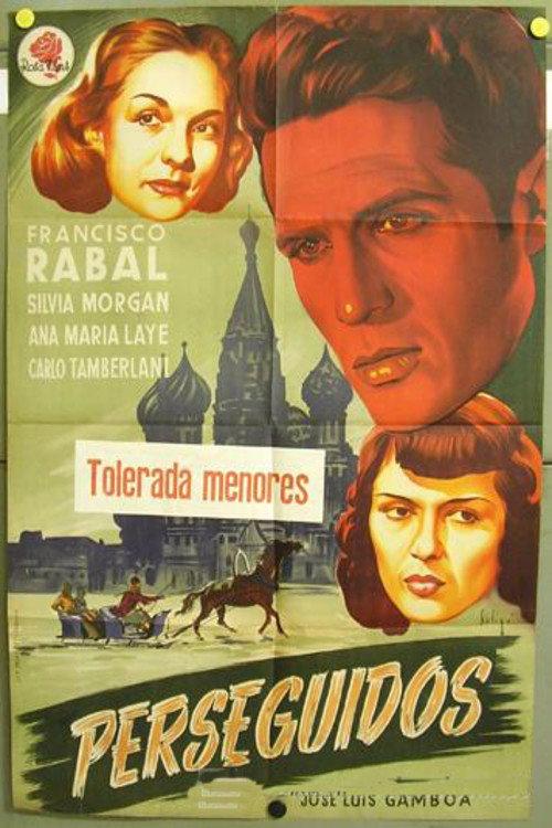 Perseguidos 1951 official movie poster