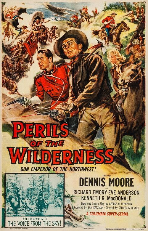 Perils of the Wilderness 1956 official movie poster