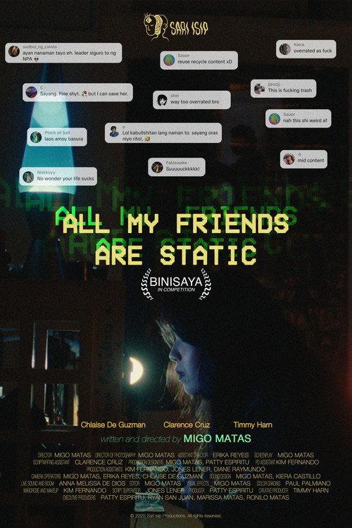 All my Friends are Static official movie poster