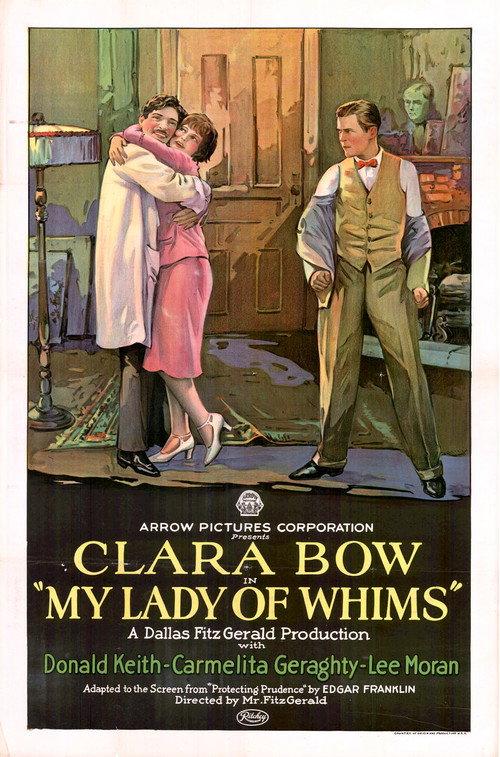 My Lady of Whims 1925 official movie poster