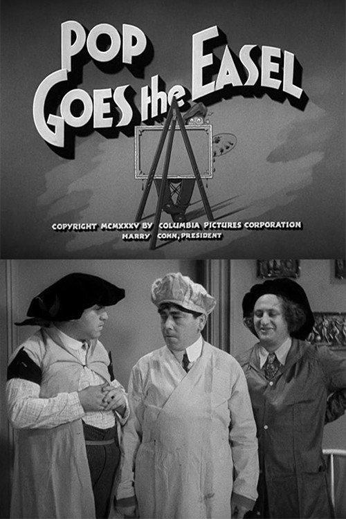 Pop Goes the Easel 1935 official movie poster