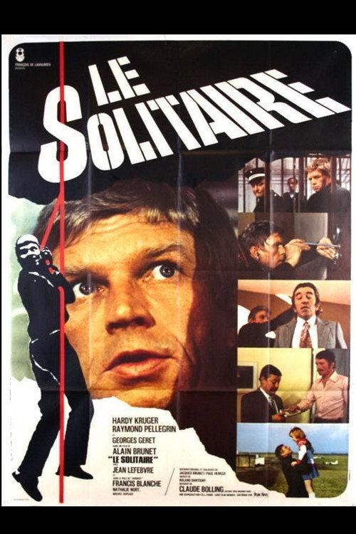 Le Solitaire 1973 official movie poster